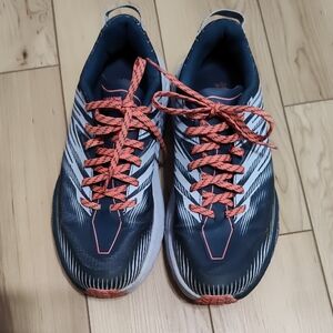 Hoka Speedgoat 4 Trail running Shoes - Women's, Majolica Blue/Heather 9.5 D